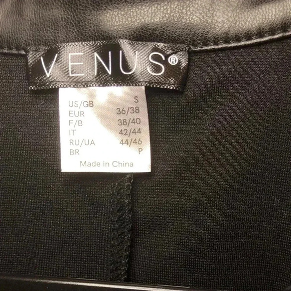 Collared Faux Leather Bodycon - Picture 6 of 15